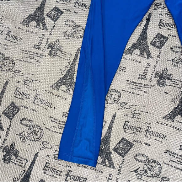 Juicy Couture NWT! Sport Moody Blue Mesh Inserts Essential Legging Size L - Picture 8 of 13
